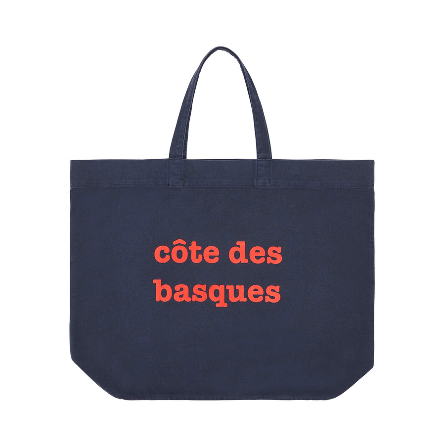 Cabas Côte Des Basques Marine