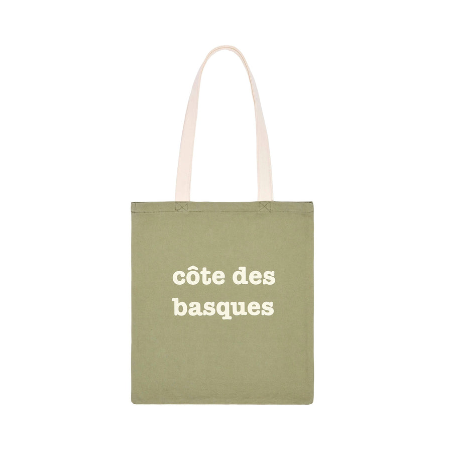 Totebag Cote des Basques Kaki