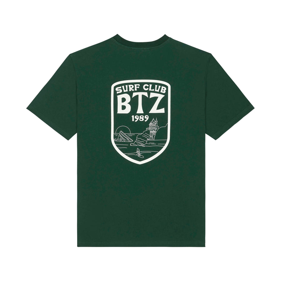 T-shirt Surf Club Lifeguard Vert Forêt