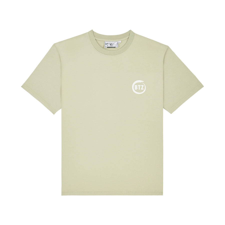 T-shirt BTZ Surf Club 1989 Vert d'eau