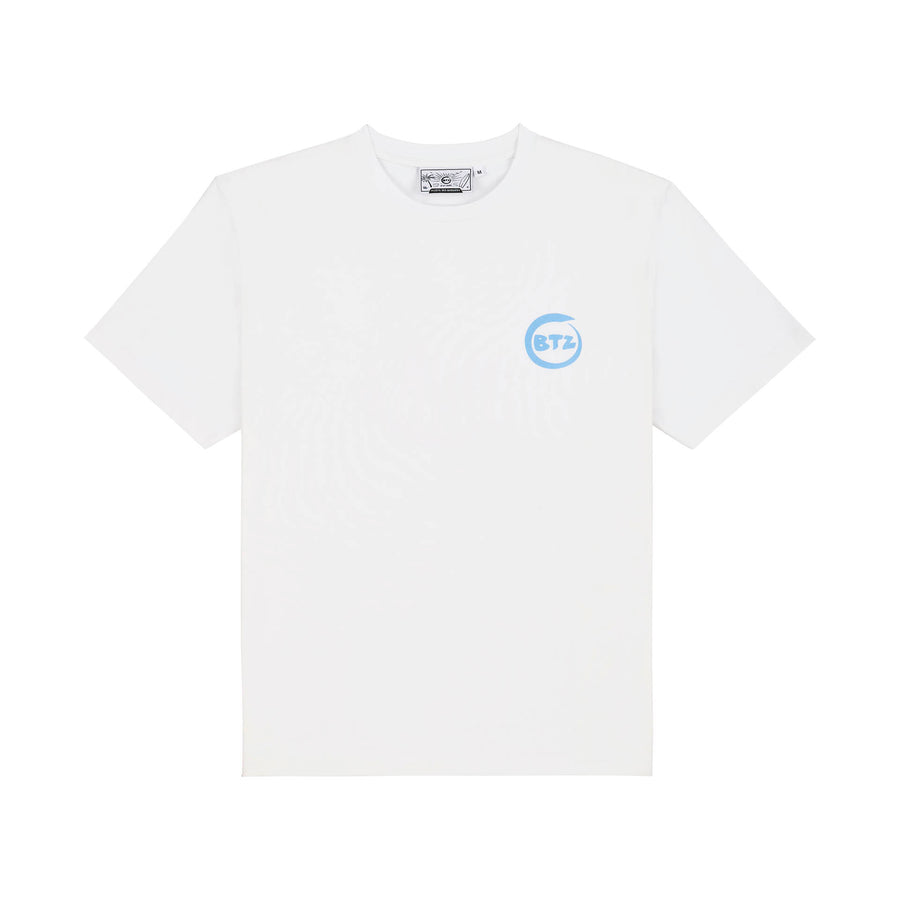 T-shirt Vintage Surf Club Blanc