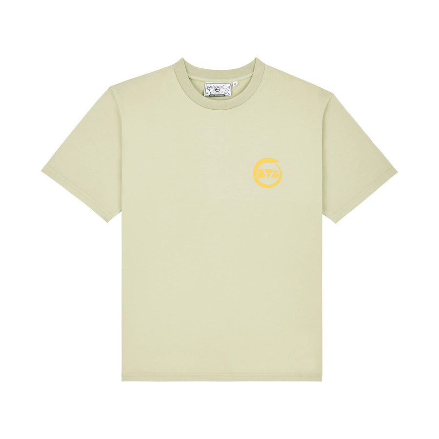 T-shirt Vintage Surf Club Vert D'Eau