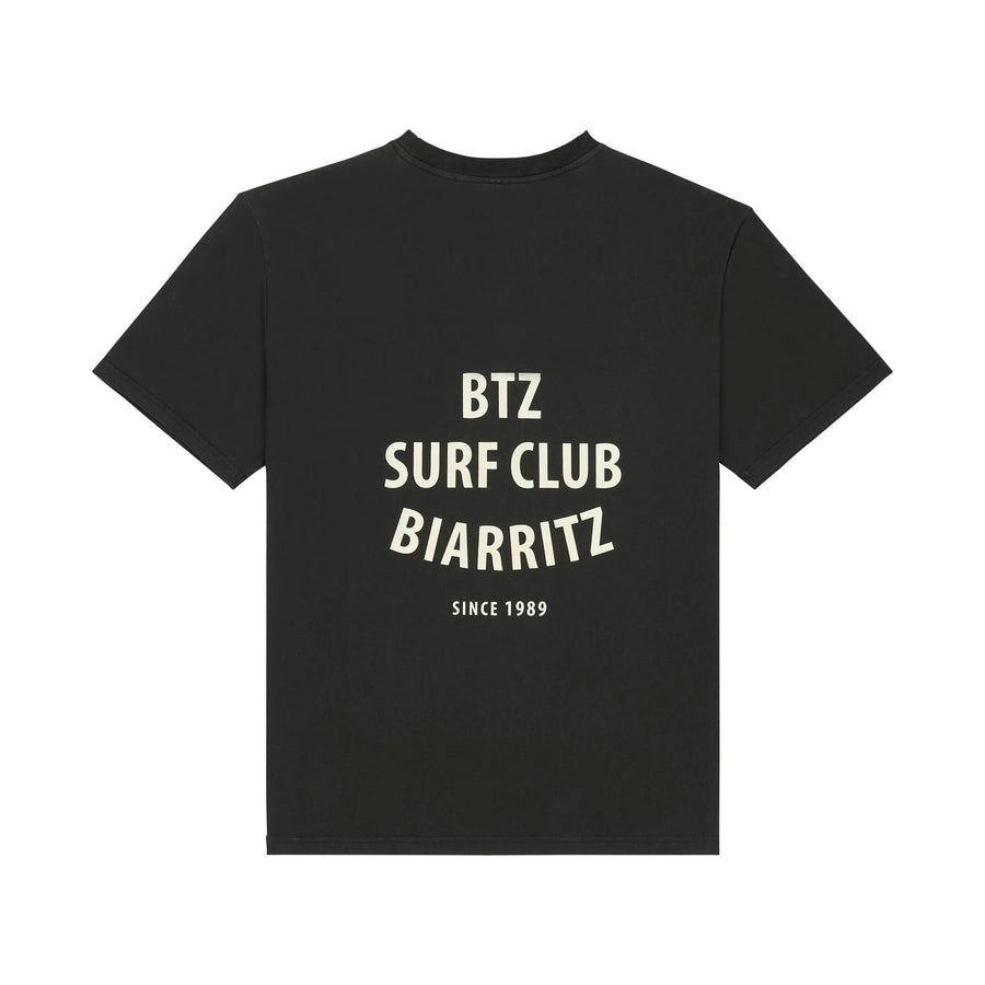 T-shirt BTZ Surf Club 1989 noir