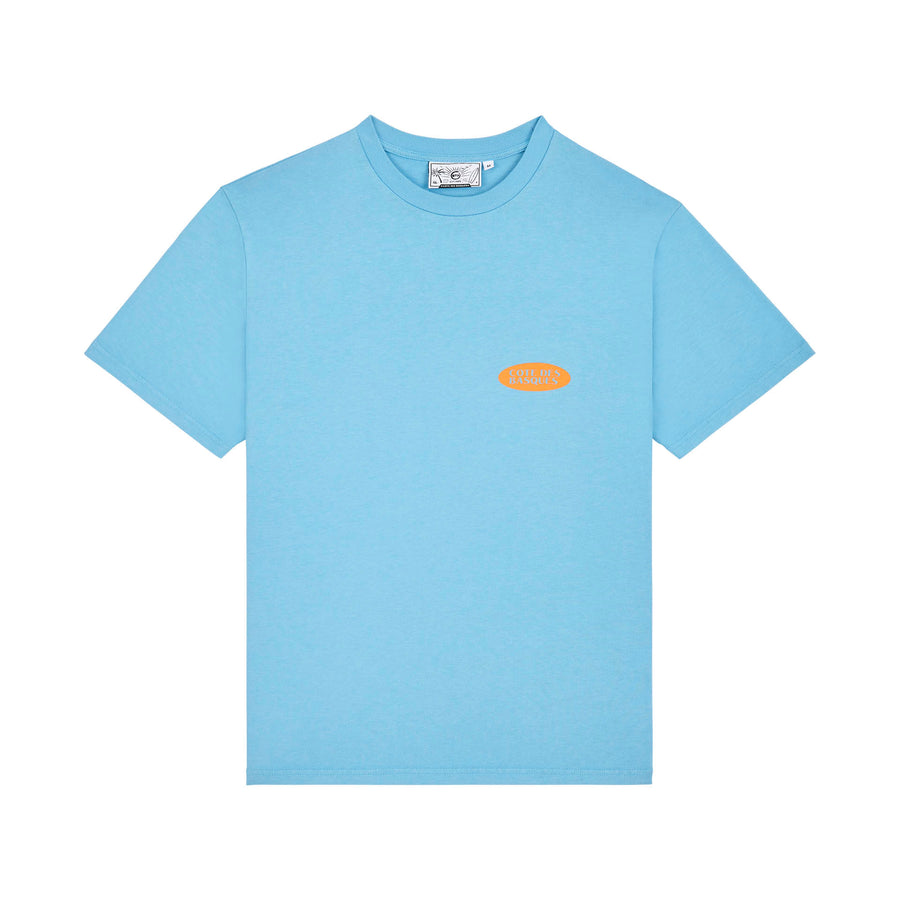T-shirt CDB Best Place Bleu Ciel
