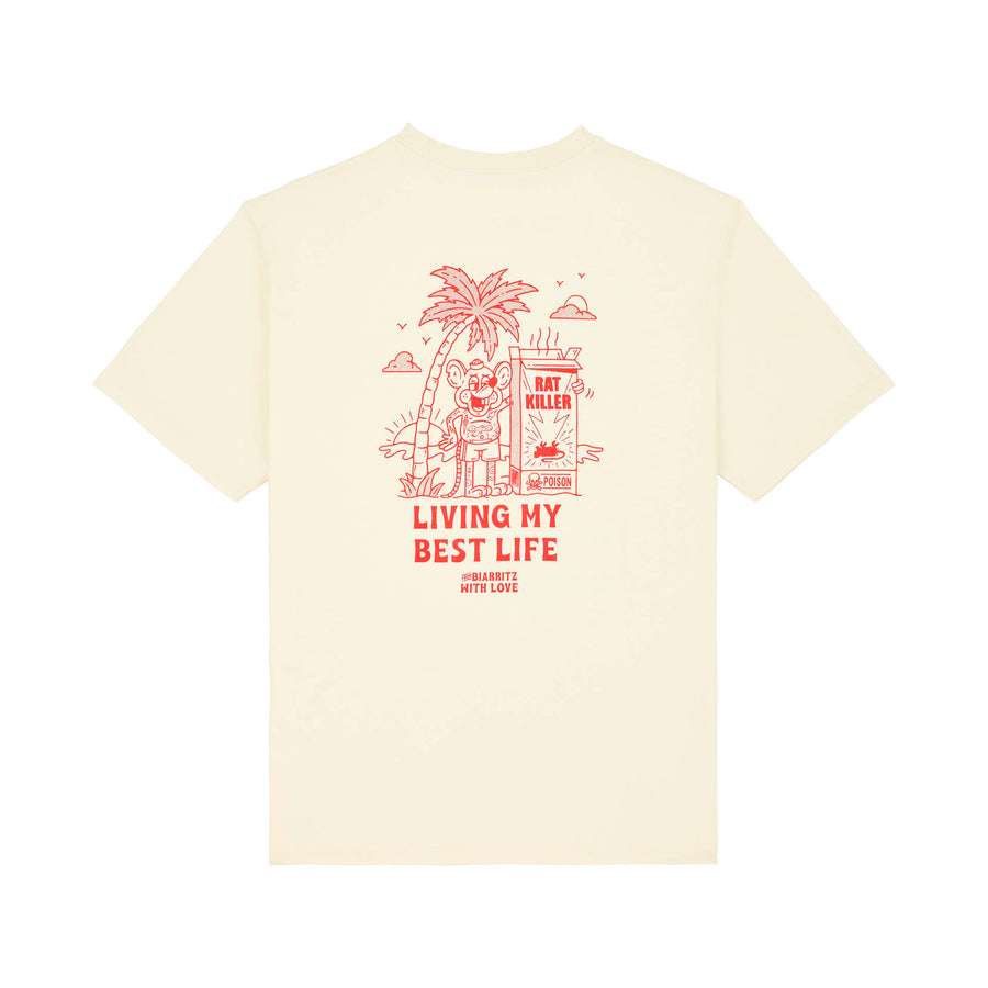T-shirt Rat Killer Crème