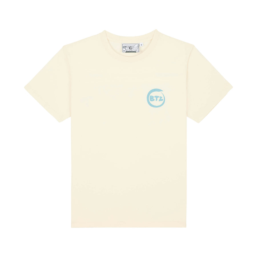 T-Shirt Biarritz en Été Crème