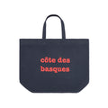 Cabas Côte Des Basques Marine