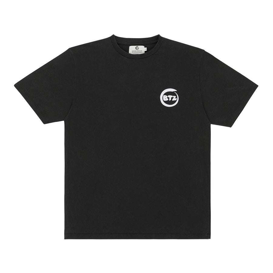 T-shirt Fantôme Belza noir lavé