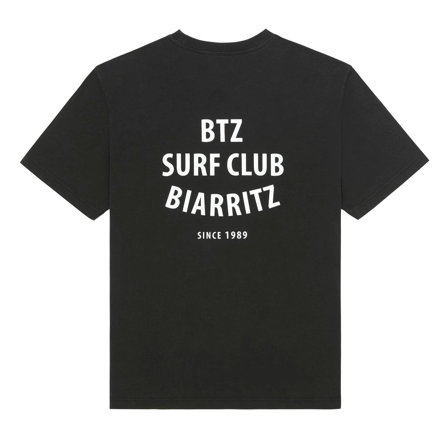 T-shirt BTZ Surf Club 1989 noir