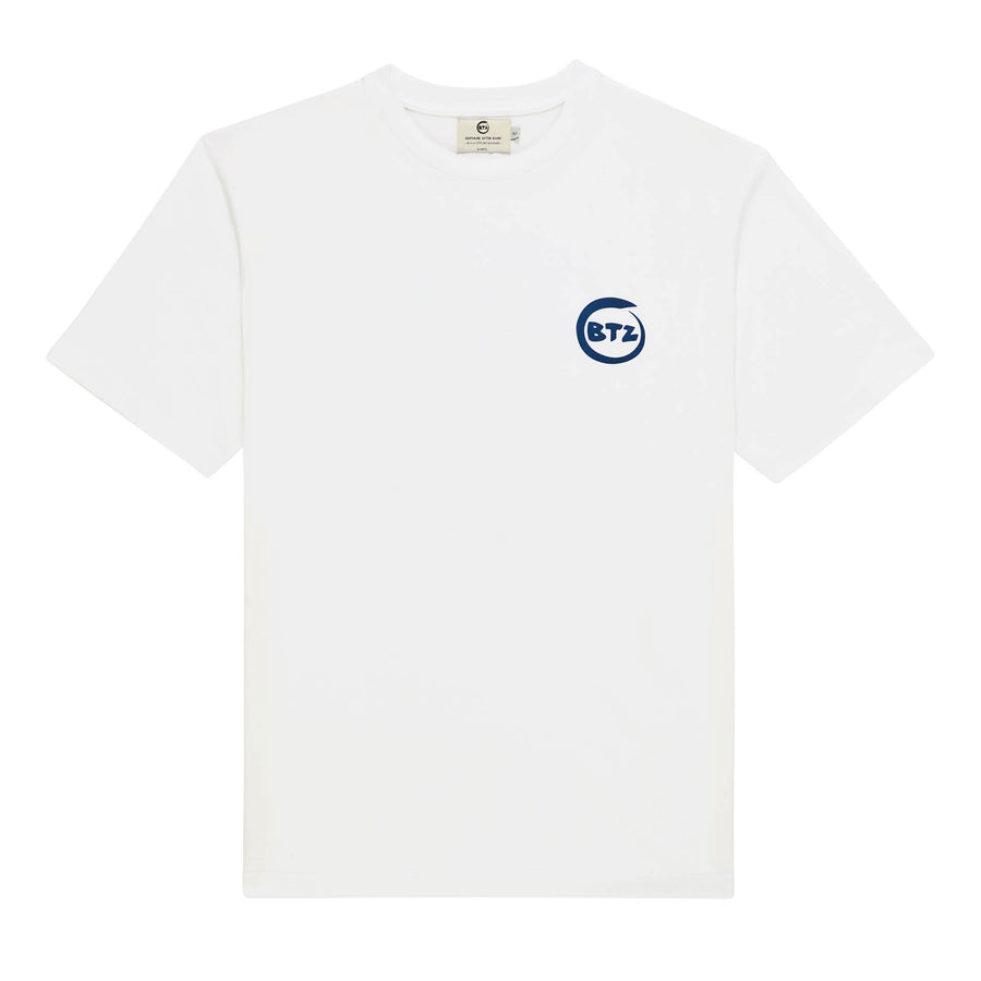 T-shirt Surf Club Lifeguard blanc