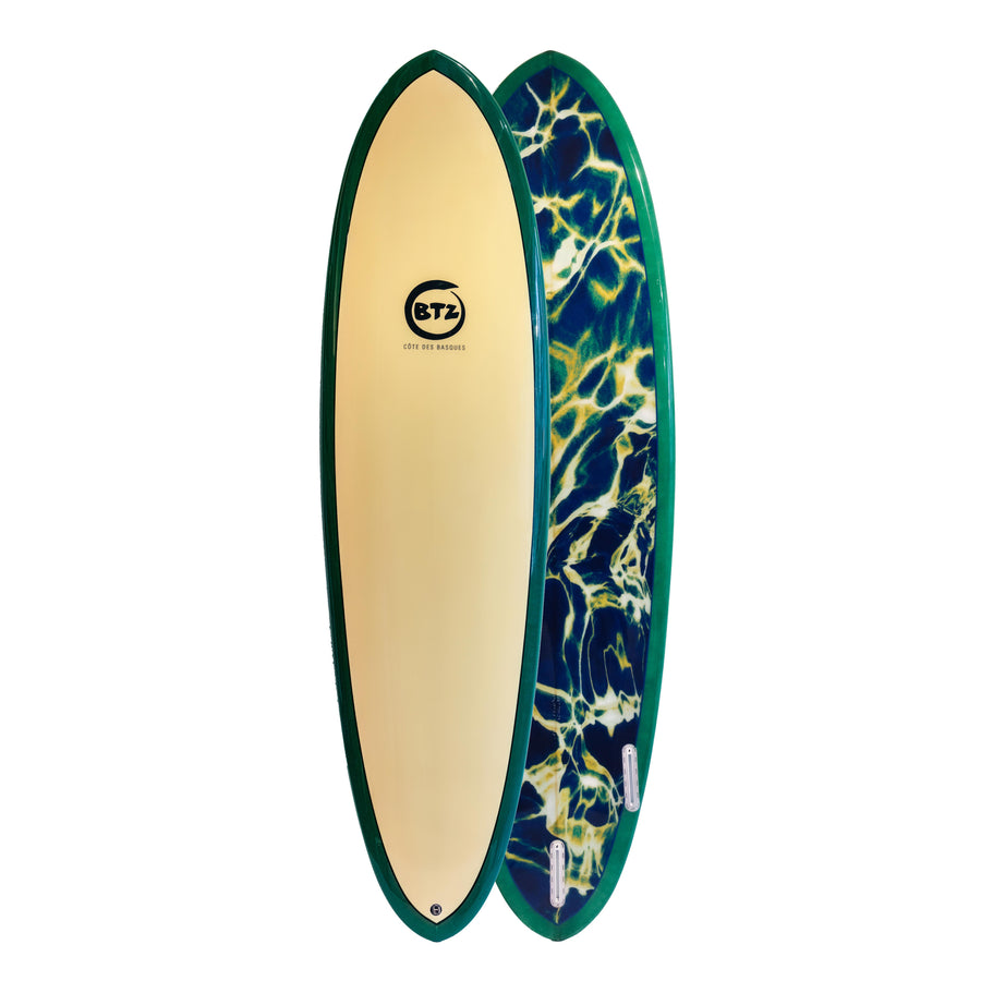 BTZ Handmade Egg 6'8 Wave Surf Board